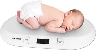 Produktbild von Grundig Babywaage 20kg - LCD Display - Digitalwaage - Waage