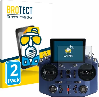 Produktbild von 2x BROTECT Schutzfolie für FrSky Tandem X20S Displayschutz Displayschutzfolie Folie Matt Entspiegelungsfolie