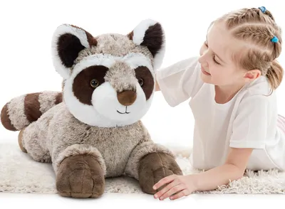 Image de Ours en peluche de 70 cm, idéal comme cadeau pour enfants, fabriqué en peluche douce