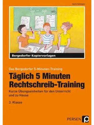 Produktbild von Täglich 5 Minuten Rechtschreib-Training - 3.Klasse