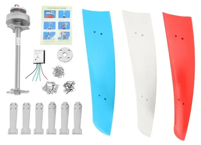 Produktbild von Windturbine – Windmühle – Windgenerator – Aerogenerator – Stromgenerator – 400 Watt Leistung – Wetterfest nach Schutzart IP67