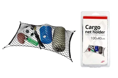 Obrázok produktu pre AMiO Sieťka na uchytenie batožiny s úchytmi 100x40