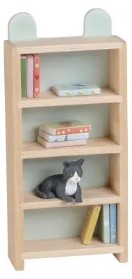 Produktbild von Lundby Set: Bücherregal mit Zubehör