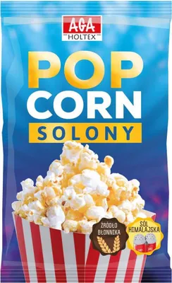 Image de Aga Holtex Popcorn salé 90g x 6 pièces