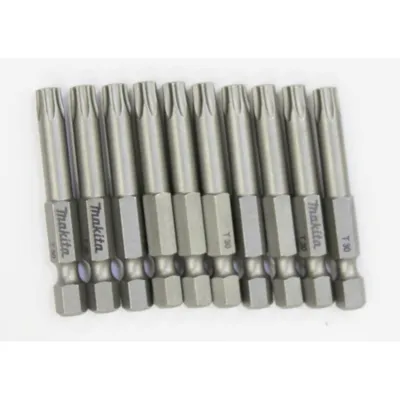 Immagine prodotto di Set di 10 punte Makita T30x50 P-72718