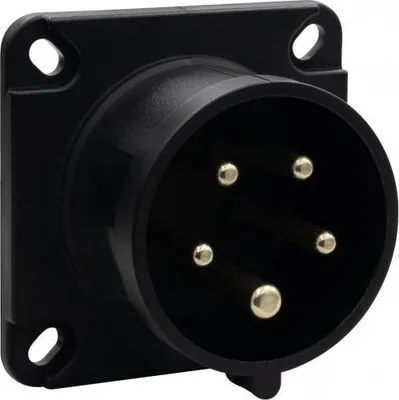 Image de Carte de puissance, connecteur récepteur 16 A/5 pôles, 380 V-415 V /FE/ IP44, noir F7.0174