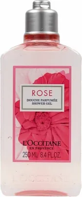 Zdjęcie produktu dla L'Occitane Rose, Żel pod prysznic, 250 ml, Dorośli, Kobiety, Ciało, Skóra uniwersalna