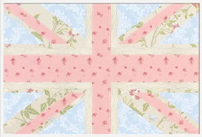 Image de Union Jack - Affiche - Rose + cadre interchangeable, Shinsuke® Maxi en plastique blanc, vitre en acrylique
