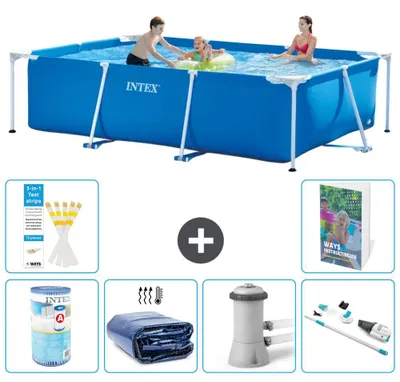Produktbild von Rechteckiger Frame Pool - 300x200x75 cm - 5-teilig S27