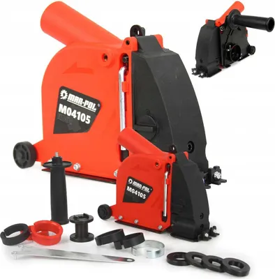 Obrázek produktu pro MAR-POL Odsávací kryt na frézování drážek pro úhlové brusky 115-125 mm M04105