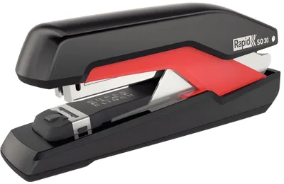 Immagine prodotto di Rapid 5000547 Cucitrice Supreme SO30 - metallo, 30 fogli, nero/rosso