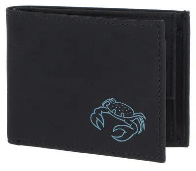 Immagine prodotto di oxmox portafoglio New Cryptan RFID Protect Pocketbörse Crab 2.0 Print Cyan Black nero