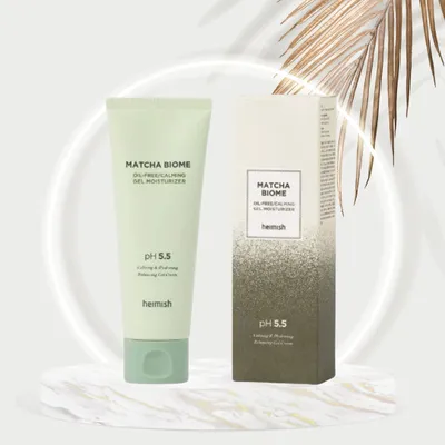 Obrázek produktu pro HEIMISH - Matcha Biome Oil-Free Calming Gel Moisturizer - Hydratační pleťový krém pro mastnou pleť - 100 ml