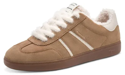 Immagine prodotto di Scarpe da ginnastica da donna Tamaris, in pelle, color marrone, taglia 38 EU