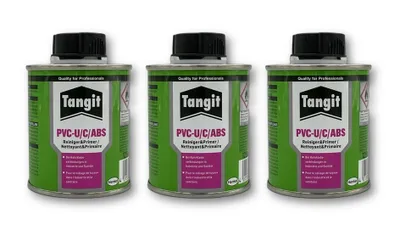 Produktbild von Tangit Reiniger PVC-U/C/ABS Spezialreiniger für Klebeverbindungen Primer 125ml - 3st