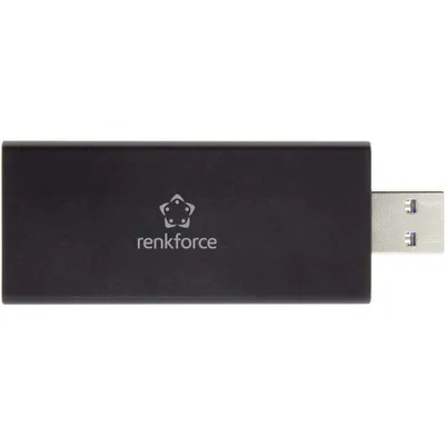 Zdjęcie produktu dla Renkforce RF-4521561, 2.0/3.2 Gen 1 (3.1 Gen 1), Czarny
