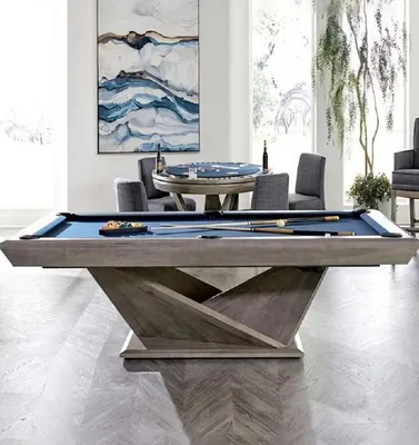 Productafbeelding van Poolbiljarttafel, speeltafel, biljarttafel, 7-voet pooltafel, knikkertafel