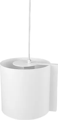 Image de Suspension LED, lampe à suspendre, suspension de plafond, suspension de table à manger, suspension de salon, design scandinave, WUM D19 blanc