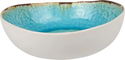 Produktbild von Laguna Azzurro Schüssel Steinzeug, Höhe: 65 mm, Länge: 210 mm, Breite: 200 mm