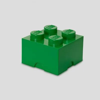 Produktbild von Lego Aufbewahrungsbox Lego Brick 4 grün