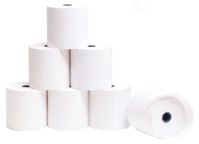 Thermopapier 80x80x12 mm, BPA-frei, 96 Rollen