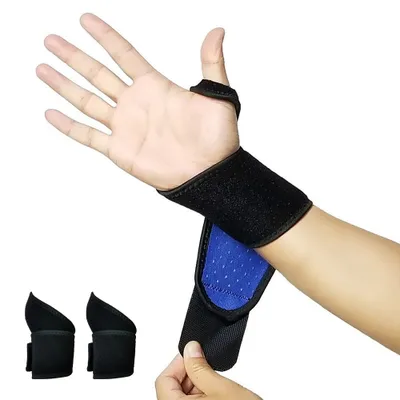 Produktbild von Handgelenk Bandage,2 Stück Kompressive Handgelenkstütze Arthritis Handschuhe,Sport Handgelenkbandagen Handflächenschutz,(Stil:Stil1;)
