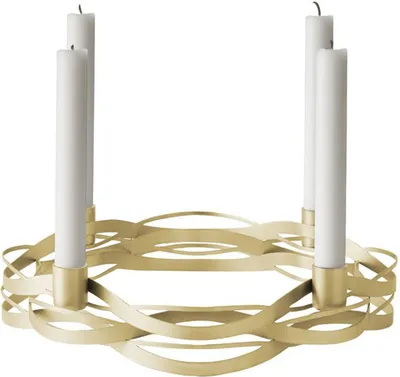 Immagine prodotto di STELTON TANGLE Portacandele  d'Avvento ottone 10206