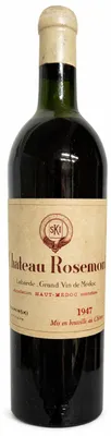 Produktbild von Wein 1947 Chateau Rosemont Haut-Medoc