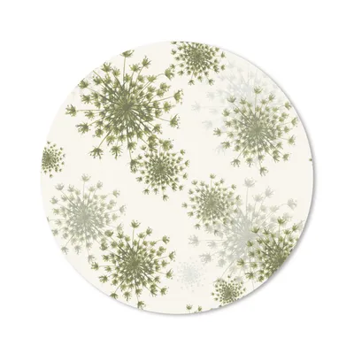 Produktbild von MuchoWow® Mauspad Mousepad Wilde Blumen - Muster - Saatgut 20x20 cm - Mousepads - Maus Mat - Pad - Mausunterlage - Schreibtischmatte