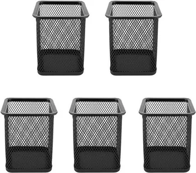 Produktbild von Famanu Stifthalter für Büroorganisation - Mesh-Design, schwarz