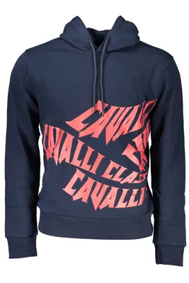 Immagine prodotto di CAVALLI CLASS SWEATSHIRT SENZA CERNIERA UOMO BLU : Colore - Blu, Taglia - XL Taglia: XL Colore: Blu
