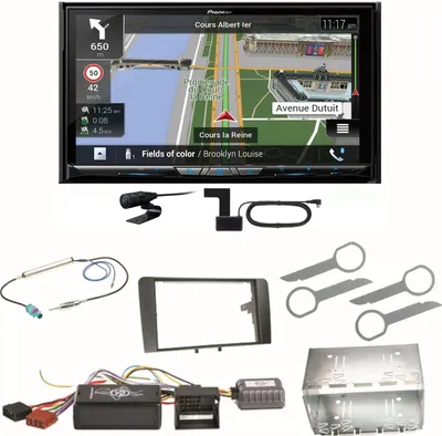 Produktbild von Pioneer AVIC-Z930DAB Bluetooth USB Digitalradio USB Einbauset für Audi A3 8P 8PA