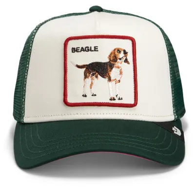 Produktbild von Goorin Bros. OG Trucker Cap Core Mesh Shadow Beagle Chalk