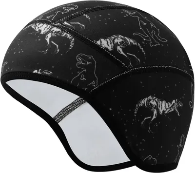 Imagen del producto de Casco para bicicleta con gorro para niños, gorro de invierno cálido con protección para las orejas, talla única, ideal para actividades al aire libre