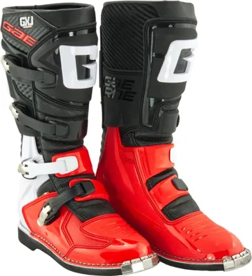 Zdjęcie produktu dla Dziecięce buty motocrossowe Gaerne GX-J, czarny/czerwony, 40
