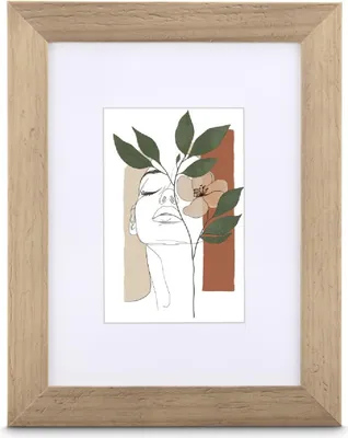 Produktbild von Hama Albero, Einzelbilderrahmen, Holz, Graubraun, Tisch, Wand, 9 x 13 cm, Rechteckig