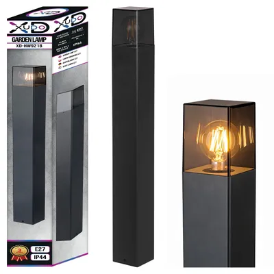 Obrázek produktu pro Lampa - zahradní sloupek (čtvercový) 80cm LED E27 HW921B