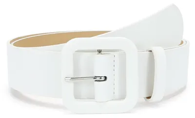 Image de Ceinture XFSRG pour femmes, en cuir, ceinture à taille large avec boucle, modèle tendance pour un usage quotidien