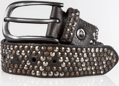 Produktbild von b.belt Nietengürtel W90 Schwarz