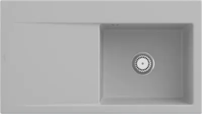 Produktbild von Villeroy & Boch Keramikspüle 335101SM, Subway Style 50 Einbauspüle - inkl.