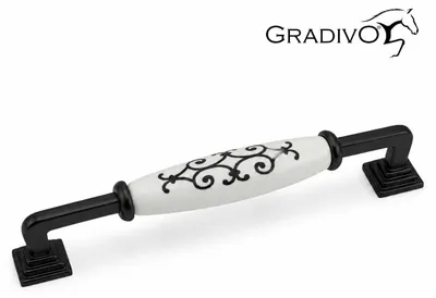 Produktbild von Möbelgriff Küchengriffe Schrankgriff Bügelgriff Schubladengriffe 950 Schwarz 160 mm