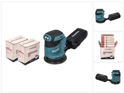Zdjęcie produktu dla 2x Zestaw szlifierski Toolbrothers TURTLE + Akumulatorowa szlifierka mimośrodowa DBO 180 Z 18 V 125 mm - bez akumulatora, bez ładowarki