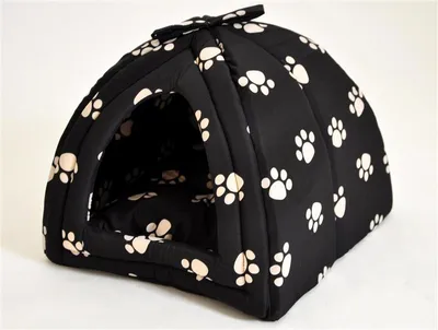 Produktbild von Hundehöhle Katzenhöhle schwarz 45 × 45 cm