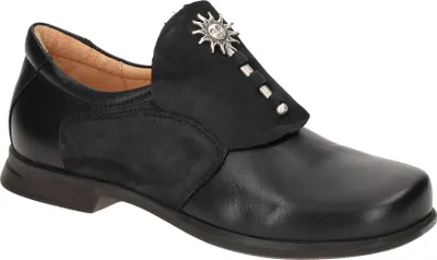 Produktbild von Think PENSA Damenschuhe - bequeme Schnür- Halbschuhe schwarz Elegant NEU