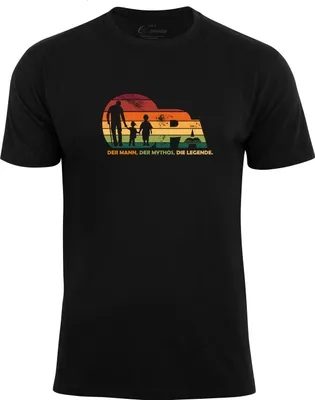Produktbild von Cotton Prime® T-Shirt Opa Legende der Enkel M schwarz