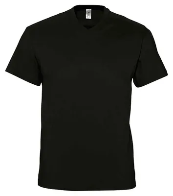 Immagine prodotto di SOLS - T-shirt da uomo "Victory", scollo a V LT3007 (XL) (nero)