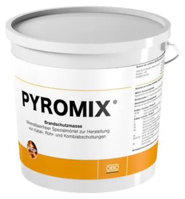 Produktbild von OBO Brandschutzmörtel für Kombischott, Typ MSX-E1, 10 kg 7206058 (HSM-E2)