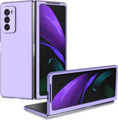 Immagine prodotto di Samsung Z Fold2 5G Case, custodia rigida sottile in PC resistente ai graffi per Samsung Galaxy Z Fold 2 5G Purple