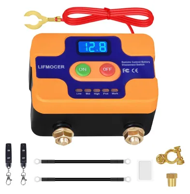 Productafbeelding van Batterijscheider, 12 V, met afstandsbediening, 240 A