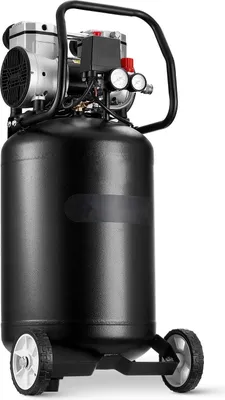 Immagine prodotto di Compressore ad aria compressa - Compressore d'aria 50 L - Senza olio - Potenza 2 CV (1,5 kW) - Portata 113 L/min a 6,2 bar - Max. 8 bar - Per riparazioni auto, pneumatici, verniciatura, legno e chiodatura